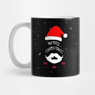 Merry christmas ho ho ho santa hat Mug